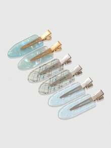 6pcs / màu xanh