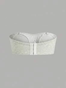 SHEIN Girlism 2件套少女简约舒适加厚柔软亲肤吊带文胸套装 - 彩色 - 查看 8