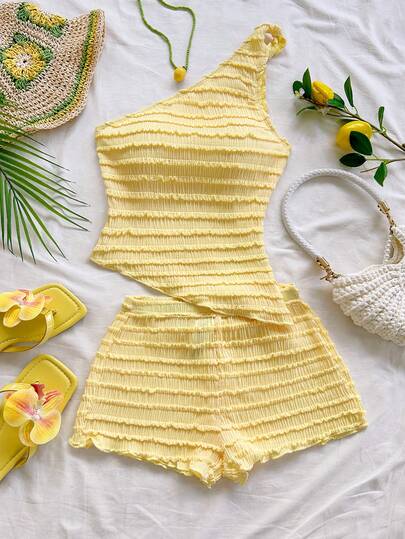 Soleia New Women's Summer Outfit, Vacation Wear, Women's 2 Pieces Set For Daily Wear, Island Vacation Outfit, Bohemian, Boho, Romantic Floral, Vacation, Floral