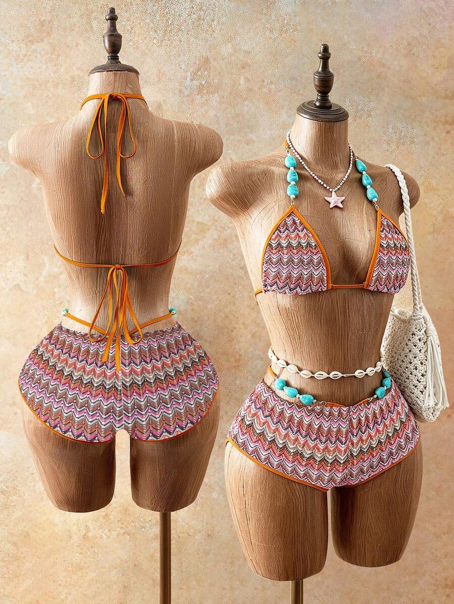 Mistrie Bộ đồ thể thao nữ kiểu dáng nghỉ mát, áo và quần hai mảnh - Nhiều màu - Xem 1
