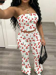 Slaydiva Bộ đồ 2 món kiểu dáng tối giản gồm áo quây và quần skinny, thích hợp cho mùa hè. - Nhiều màu - Xem 4