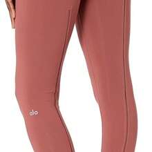 Alo Yoga Leggings AB LOW RISE BOOT CUT Sweat Absorption Breathable Lightweight Stretchy Easy To Wash Sports Daily Women Reddish Brown W51150R - RUST - 棕色 - 查看 2