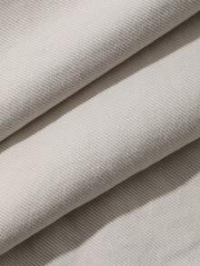 DAZY Pantalones cargo beige para mujer, jeans de estilo casual de calle - Blanco - Ver 8