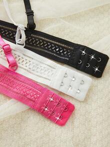 3pcs/Set Wireless Bra Combo, Multi-Color - Multicolor - View 4