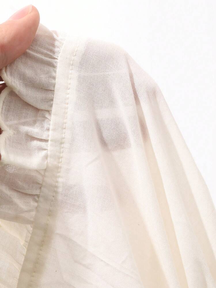 Women's Lace White Casual Vacation Lightweight Jacket, Women's Blouse