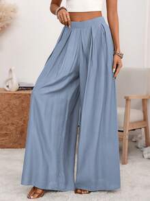 Women Pants - Graublau - View 3