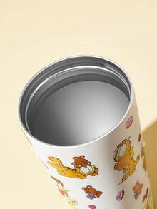 GARFIELD | SHEIN Vacuum Insulated Stainless Steel ,Leak-Proof Lid, Suitable For Hot Drinks / Cold Drinks, Suitable For Most Cup Holders - Brown - View 7
