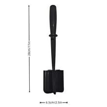 1Pc Meat Chopper, Ground Meat Masher, Heat Resistant Meat Crusher, Perfect For Hamburger Meat, Beef, Ground Beef, High Quality Meat Mincer For Hamburger, Beef, Turkey & More 2. - Black - View 5