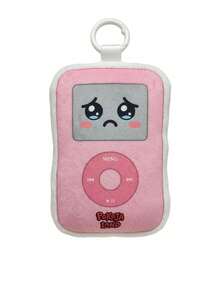 POKOJA LAND 1pc Aesthetic Retro Music Player & Character Plush Charm – Chic Precision Printed Details – Atmospheric Y2K Accessory For Bags – Sentimental Gift For Modern Creatives - Multicolor - View 9