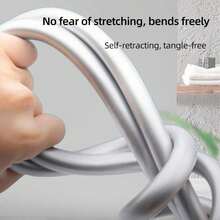 1pc PVC Shower Hose, Durable And Tangle-Free, Suitable For Bathroom Shower Head And Accessories - Multicolor - View 6
