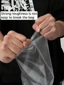 50pcs Transparent Vacuum Bags, Matte Finish Sealed Bags, Plastic Packaging Bags, Vacuum Compression Fresh Keeping Bags - Multicolor - View 6