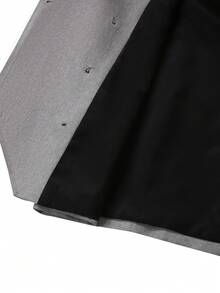 Manfinity Bizformal Chaleco casual gris de negocios para hombre, primavera/verano - Gris - Ver 4