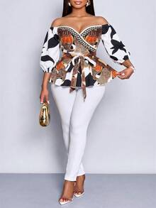Women Tops - White - View 3