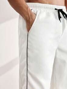 Men's Street Collegiate Style Pants Father's Day – A Fathers Day Gift Guide - White - View 5