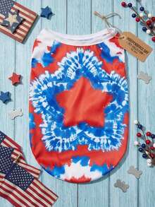 Petsin Independence Day Star-Stripe Flag Pet Vest - 1 Piece - Multicolor - View 3