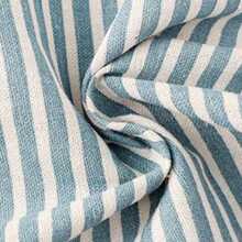 Striped Apron With Pockets, Creates A Clean And Fashionable Workwear Style, Suitable For Kitchen And Home. It Can Be Used To Wipe Hands And Tied Around The Waist. - multicolor - View 2