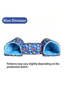 1 Cozy Pet Hideout, Suitable For Playing And Sleeping - Corner Tunnel Bed For Small Animals, Hamster House, Easy-To-Assemble Hamster Hideout, Ideal For Hamsters, Guinea Pigs And Other Small Pets - multicolor - View 10