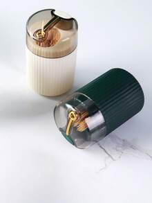 Pop-Up Automatic Toothpick Dispenser, Luxury Push Button Toothpick Holder, Portable Press-Type Organizer For Home Living Room Kitchen & Restaurant - Multicolor - View 1