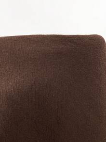 Easelle Celana Panjang Wanita Model Flare Lebar Berbahan Tenun Warna Cokelat Tua - Chocolate Brown - View 7