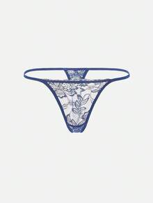5 件/包性感蕾丝女士丁字裤，透气舒适内衣，女士内衣 - 彩色 - 查看 11