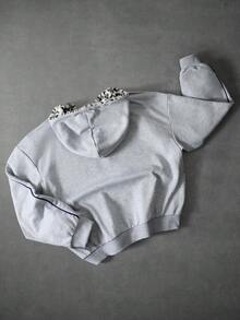 PAVTROS Áo khoác nam phong cách đường phố, phong cách retro, áo hoodie in hình , áo nỉ có mũ, áo nỉ, vải in họa tiết da báo sang trọng, áo nỉ có mũ phối màu vintage Mỹ, áo khoác dệt kim, áo khoác thể thao kẻ sọc thường ngày, chất lượng cao cấp, in chữ Los Angeles, họa tiết ngôi sao, số cá nhân hóa, cá nhân hóa, phong cách đường phố, hàng ngày, thời trang, ngoài trời, mùa tựu trường, quà tặng ngày lễ, quà tặng bạn trai, quà tặng chồng. - Xám - Xem 2