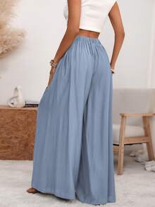 Women Pants - Graublau - View 2