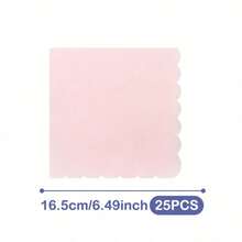 Juego desechable de platos, servilletas y vasos de color rosa pálido con pétalos, sirve para 20 invitados. Este conjunto de suministros desechables para fiestas (que incluye platos, servilletas y vasos) es perfecto para fiestas de cumpleaños, bodas y picnics familiares. - Ver 10