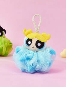 THE POWERPUFF GIRLS X SHEIN 1个/3个可爱3D立体泡澡球，超柔软起泡网状海绵，花朵/毛茛/泡泡，Y2K - 彩色 - 查看 6