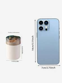 Pop-Up Automatic Toothpick Dispenser, Luxury Push Button Toothpick Holder, Portable Press-Type Organizer For Home Living Room Kitchen & Restaurant - Multicolor - View 2