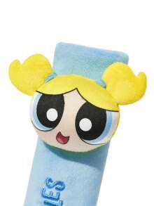 THE POWERPUFF GIRLS X SHEIN 1件装安全带肩套，蓝色 - B - 查看 3