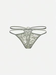 Bộ 5 quần lót bikini cạp thấp phong cách Pháp dễ thương và lãng mạn dành cho nữ - Nhiều màu - Xem 8