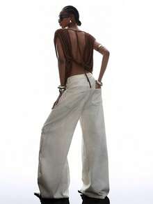 LYSMO 2026 New Minimalist Solid Color Backless Camisole Top For Women, Coffee Brown - Coffee Brown - View 6