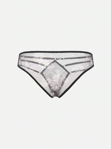 3 gói Quần lót lưới in hoa Đồ lót - Nhiều màu - Xem 3