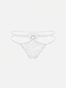 Bộ 5 quần lót bikini cạp thấp phong cách Pháp dễ thương và lãng mạn dành cho nữ - Nhiều màu - Xem 12