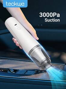 Teckwe 3 In 1 Cordless Vacuum Cleaner - Powerful Suction,Air Extraction, And Blowing Functions - Long Lasting Lithium Battery,Foam Filter, And Accessory Kit Included For Car And Home Cleaning - wireless - View 1
