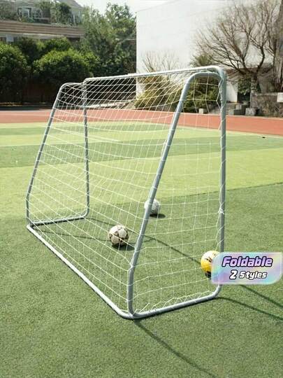 1pc Portable Foldable Soccer Training Net. Quick Setup, No Assembly Required. This Durable Portable Goal Net Is Great For Outdoor Practice, Team Training, And Adult Use. Ideal For Soccer Practice, Backyard Training, And Youth Team Training. The Product Is Just The Net, Excluding The Frame.