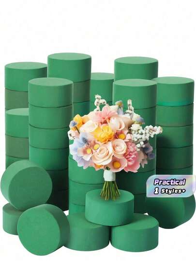 20 st/10 st/8 st/1 st/2 st/4 st/6 st 5,51 tum x 3,14 tum x 1,77 tum våta och torra blomskumblock, grönt polystyrenskumblock för blomsterarrangemang, växtdekoration och hantverk, lämplig för bröllopsdekoration, brudbakgrund, bröllopsbåge, bordsdekorationer, bukettfyllning, även lämplig för jul, Halloween, Thanksgiving, skolstart, alla hjärtans dag, lärarens dag, mors dag