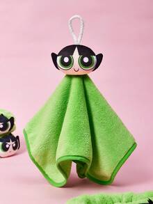 JAWS THE POWERPUFF GIRLS X SHEIN Khăn tay treo hoạt hình 3D - Nhiều màu - Xem 5
