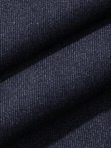 Livesso Pantalones rectos con cinturón decorativo, de estilo vintage lavado azul, para festival de música, vacaciones y uso casual. Monos de calle para mujer, para primavera y verano. - Azul lavado oscuro - Ver 7