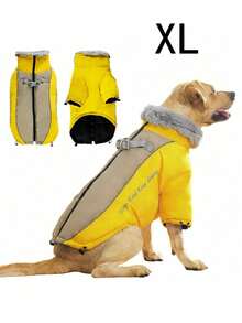 Autumn & Winter Pet Padded Coat For Large Dogs - Warm, Reflective, Thickened Windproof & Cold-Resistant | Ideal For Samoyed, Alaska & Big Breeds - Multicolor - View 8