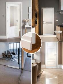 High Quality Door Bottom Seal/Draft Stopper, Bedroom Door Weatherstrip, Warm And Insect-Proof, Soundproof Sealing ( - Easy Installation), The Door Strip Is An Ideal Choice To Resist The Cold - multicolor - View 2