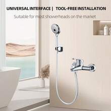 1pc PVC Shower Hose, Durable And Tangle-Free, Suitable For Bathroom Shower Head And Accessories - Multicolor - View 9