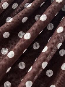 SHEIN MOD 2件套女士金属装饰露背吊带上衣 - 彩色 - 查看 4