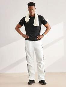 Men's Street Collegiate Style Pants Father's Day – A Fathers Day Gift Guide - White - View 8