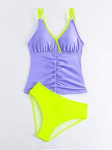 Tankini Gadis Remaja - MultiWarna - View 5