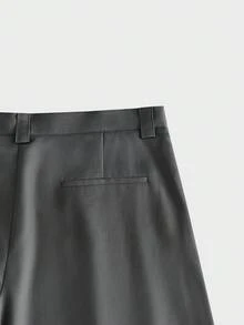 AXEPEAK Quần dài nam dáng rộng, đa năng, thích hợp đi làm. - Xám - Xem 7