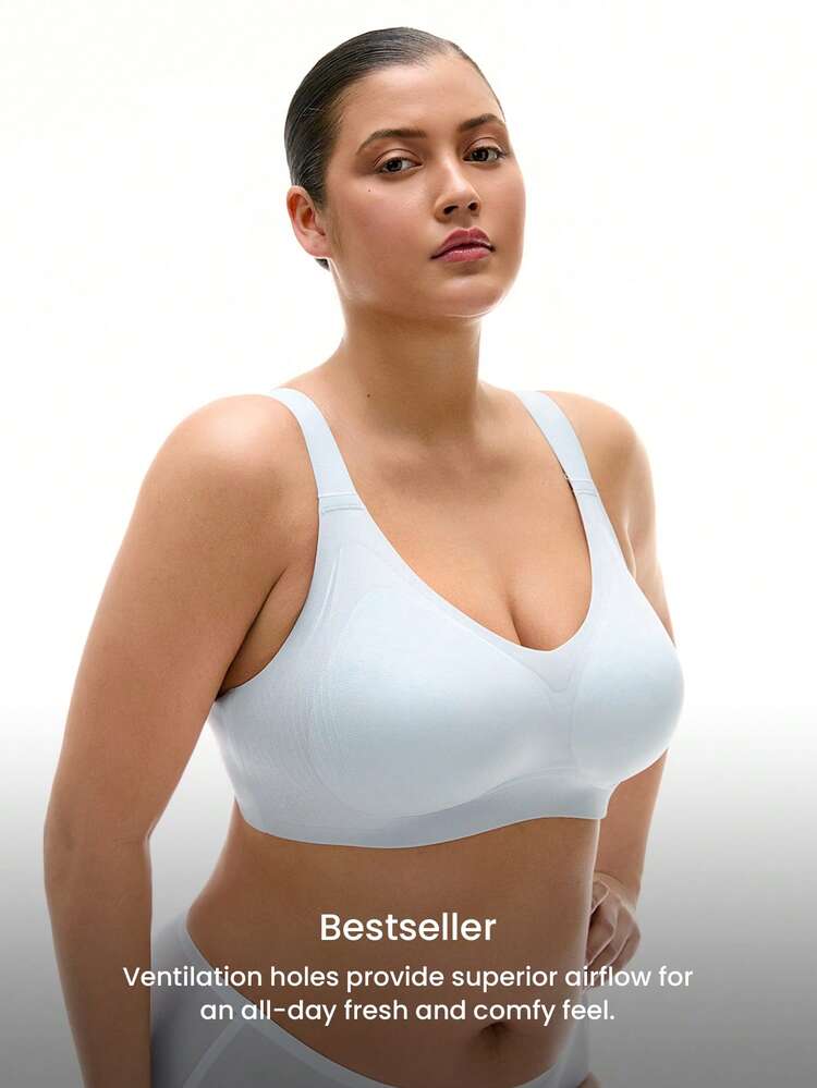 Plus Dream Curve Air Wireless Breathable Bra