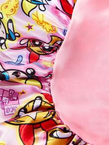 THE POWERPUFF GIRLS X SHEIN 女士发帽和头巾二合一 - 彩色 - 查看 5