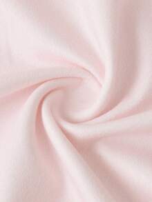 SHEIN Conjunto de top tubo y minifalda con estampado floral para niña, conjunto de vestir casual para vacaciones - Rosa - Ver 3