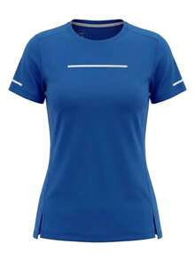 Asics Women's T-Shirt Blue - Blue - View 1
